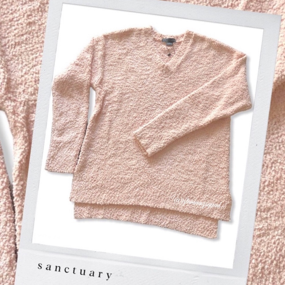 sanctuary X REVOLVE V-neck Teddy Sweater